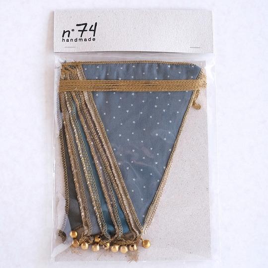 ヌメロ74 Numero74 ミックスガーランド Blue Mix Garland フラッグ