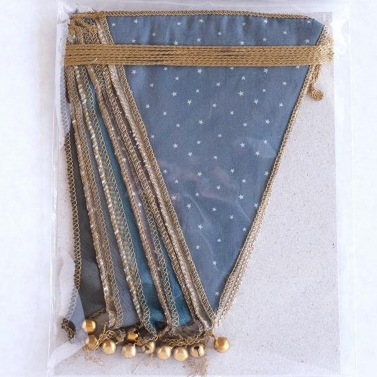 ヌメロ74 Numero74 ミックスガーランド Blue Mix Garland フラッグ