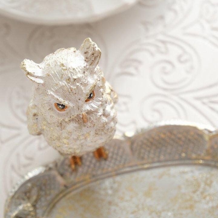 バロックアウルミニトレイ おしゃれ ミニトレイ キートレイ ジュエリー