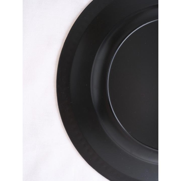 皿 アンダープレート おしゃれ チャージャープレート レッド 赤