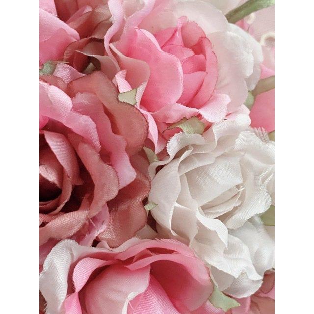 ローズブーケ・ピンクミックス 薔薇 イミテーションフラワー 造花