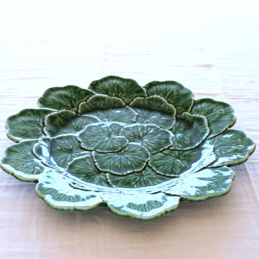皿 おしゃれ プレート チャージャー 大皿 BORDALLO PINHEIRO(ボルダロ
