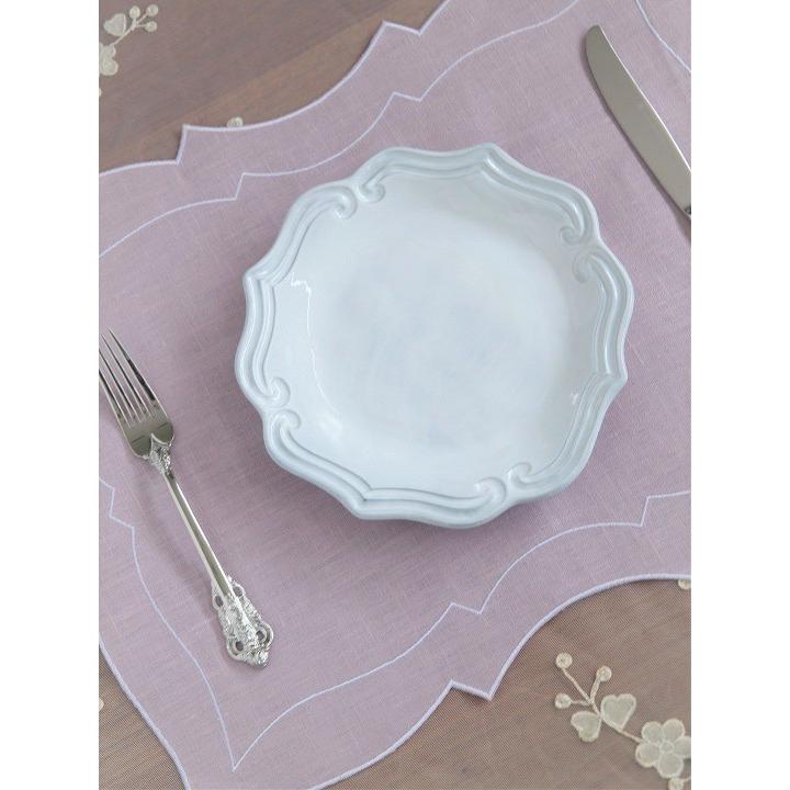 italy製　VBCカーサ　プレート vanilla-rose_lc053