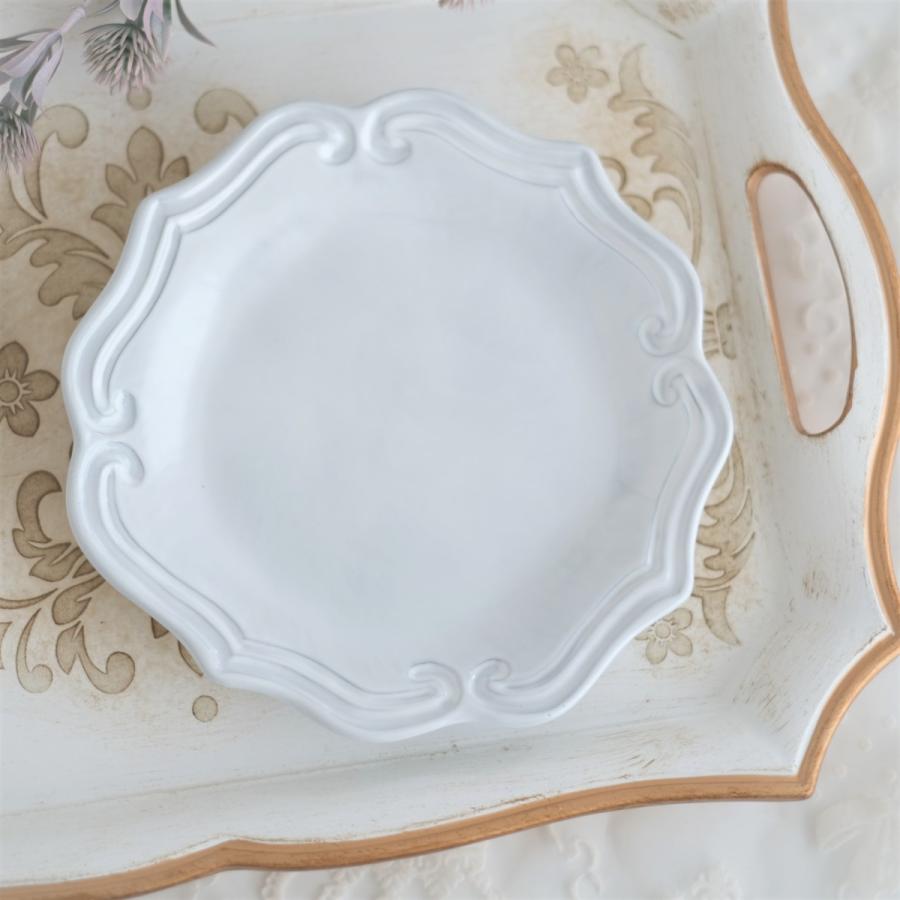 LA MUSA ラムーザ　イタリア　陶器プレート A　【送料込】 La Ceramica VBC casa(ラ・セラミカ)ストライププレートS 皿