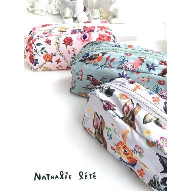 ポーチ ナタリーレテ Nathalie Lete Oblong Pouch スメポーチ 整理整頓