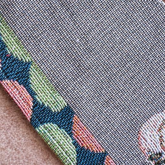 ナタリーレテ 玄関マットラグ マット NathalieLete Satin Multi Mat