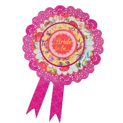 Talking Tables ロゼット（勲章） Bride to be ウエディング