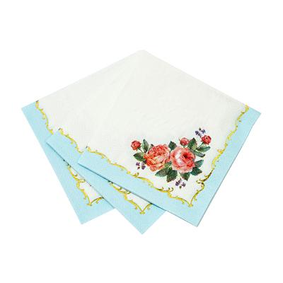 紙ナプキン Talking Tables 25cm シンプルローズ 16枚ペーパーナプキン フラワー 花柄 クリスマス おしゃれ バースデー ウエディング デコパージュ Tschintz Cnapkin Vanilla Rose 通販 Yahoo ショッピング