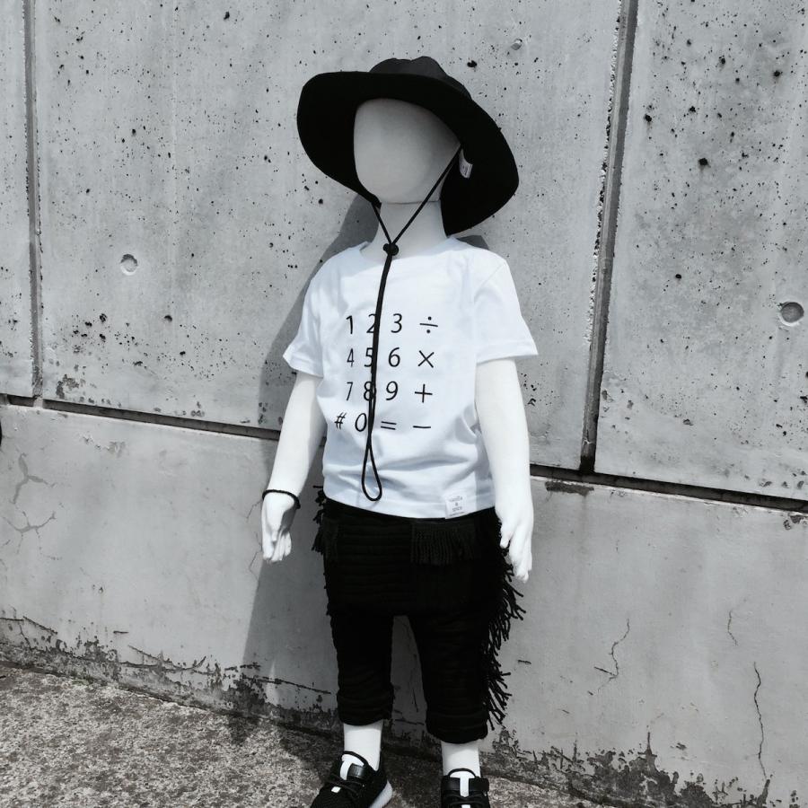 キッズ 子供服 vanilla&spice ナンバー 数字 プリント 半袖 Tシャツ