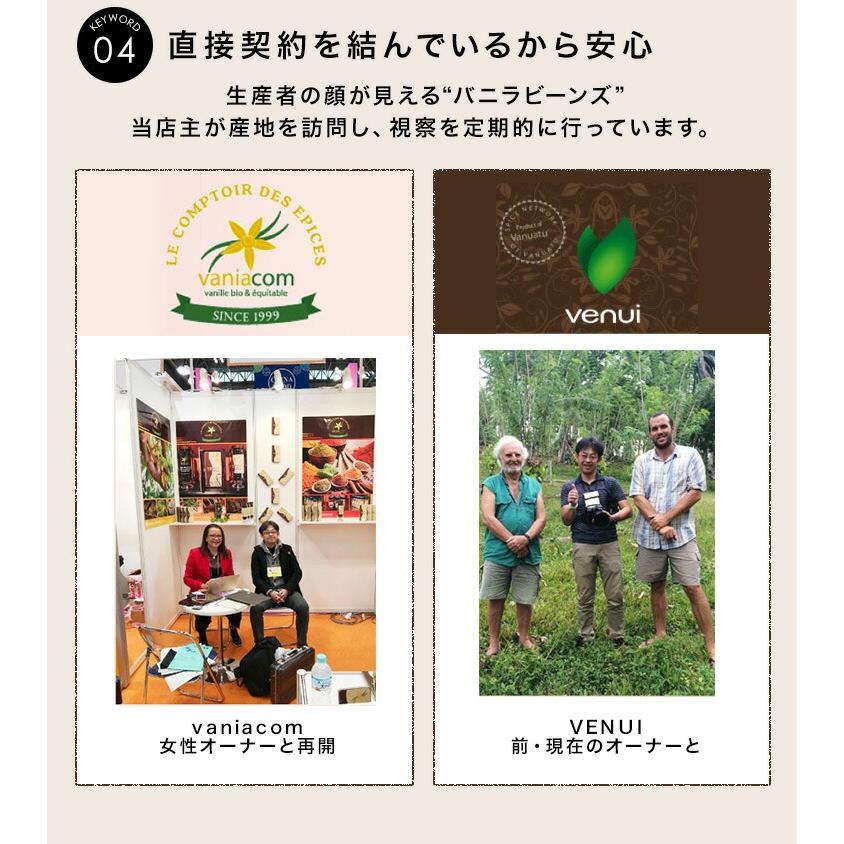 バニラビーンズ 1本 ヴァヌアツ産 バニラ ビーンズ 製菓用 製菓用香料 業務用 パティシエ用 バニラエッセンス バニラペースト バニラ ...