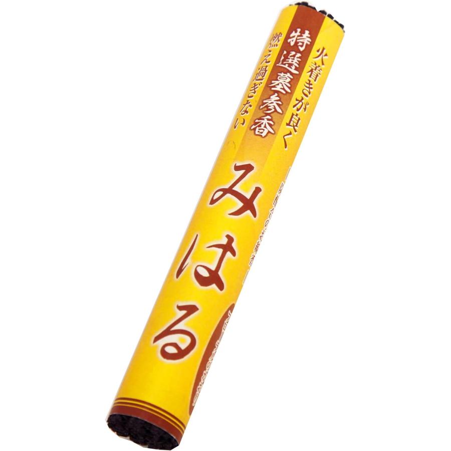 線香 特選墓参香みはる1P×50束 袋入り 2点セット 袋入り お墓参り お供え お彼岸 お線香 進物線香 供物 線香セット お盆 梅薫堂_1