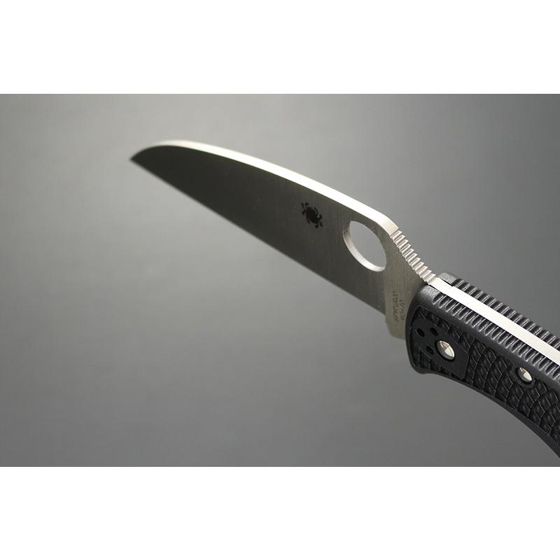 アウトドアナイフ 日本製 C10FPWCBK Spyderco エンデューラ ウォーンクリフ 直刃 釣り 魚 フィッシング アウトドア サバイバルナイフ_2