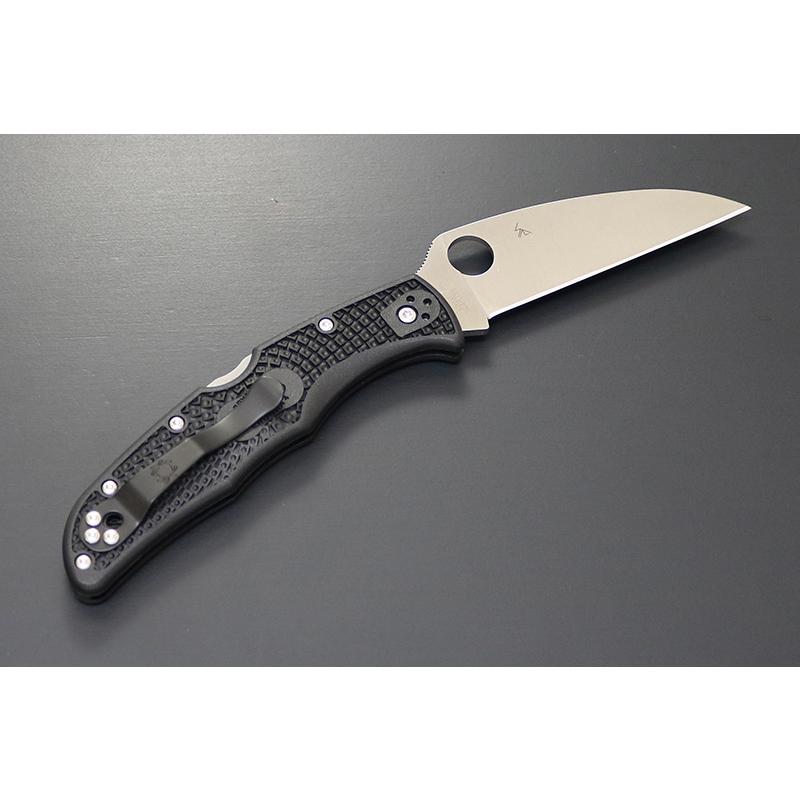 アウトドアナイフ 日本製 C10FPWCBK Spyderco エンデューラ ウォーンクリフ 直刃 釣り 魚 フィッシング アウトドア サバイバルナイフ_3