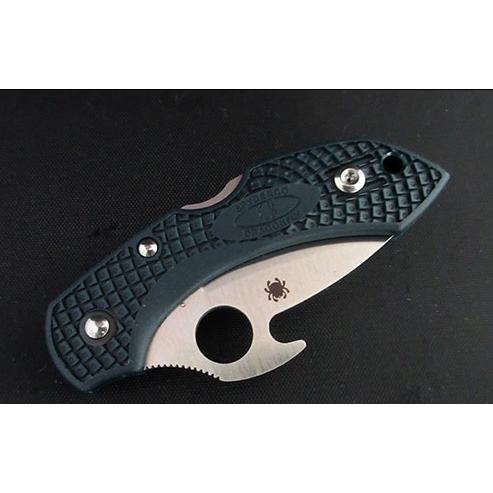アウトドアナイフ 日本製 C28PGYW スパイダルコ ドラゴンフライ2 ウェーブ 直刃 Spyderco サバイバルナイフ_1