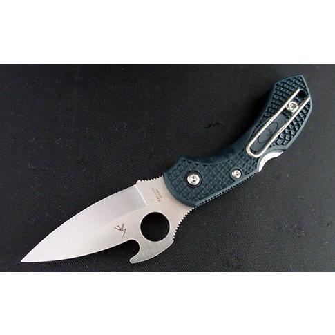 アウトドアナイフ 日本製 C28PGYW スパイダルコ ドラゴンフライ2 ウェーブ 直刃 Spyderco サバイバルナイフ_2