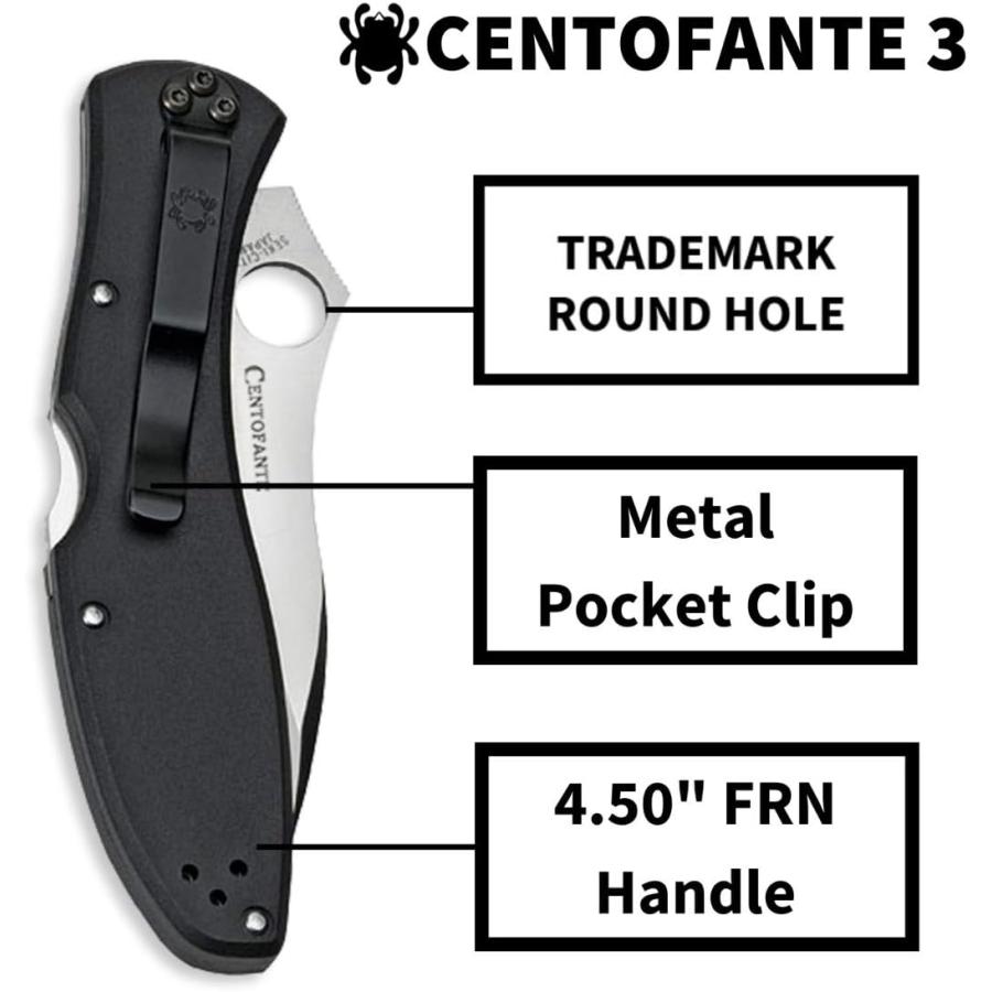 アウトドアナイフ 日本製 C66PBK3 スパイダルコ セントファンテ3 アウトドアナイフ 日本製 C66PBK3 スパイダルコ セントファンテ3