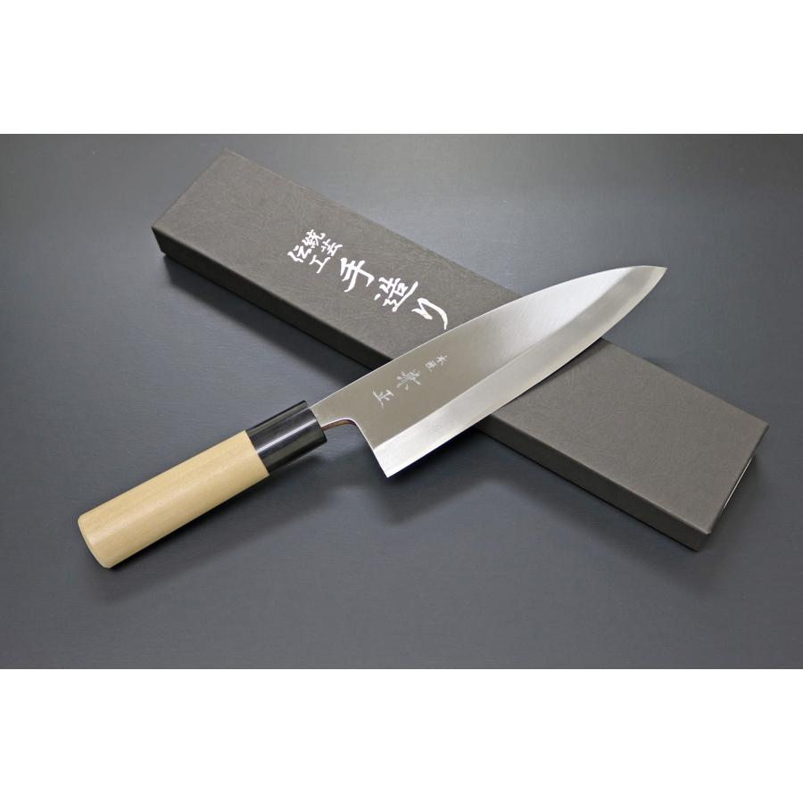 関兼常 G-20 本匠 兼正 Gシリーズ 霞研 水牛口付 朴柄 和包丁 薄刃 G20
