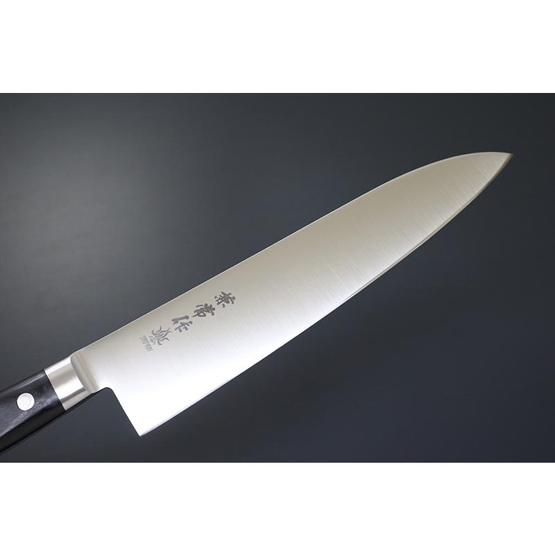 包丁 日本製 KC-173 関兼常作 AUS-10 モリブデン鋼 口金付黒合板柄