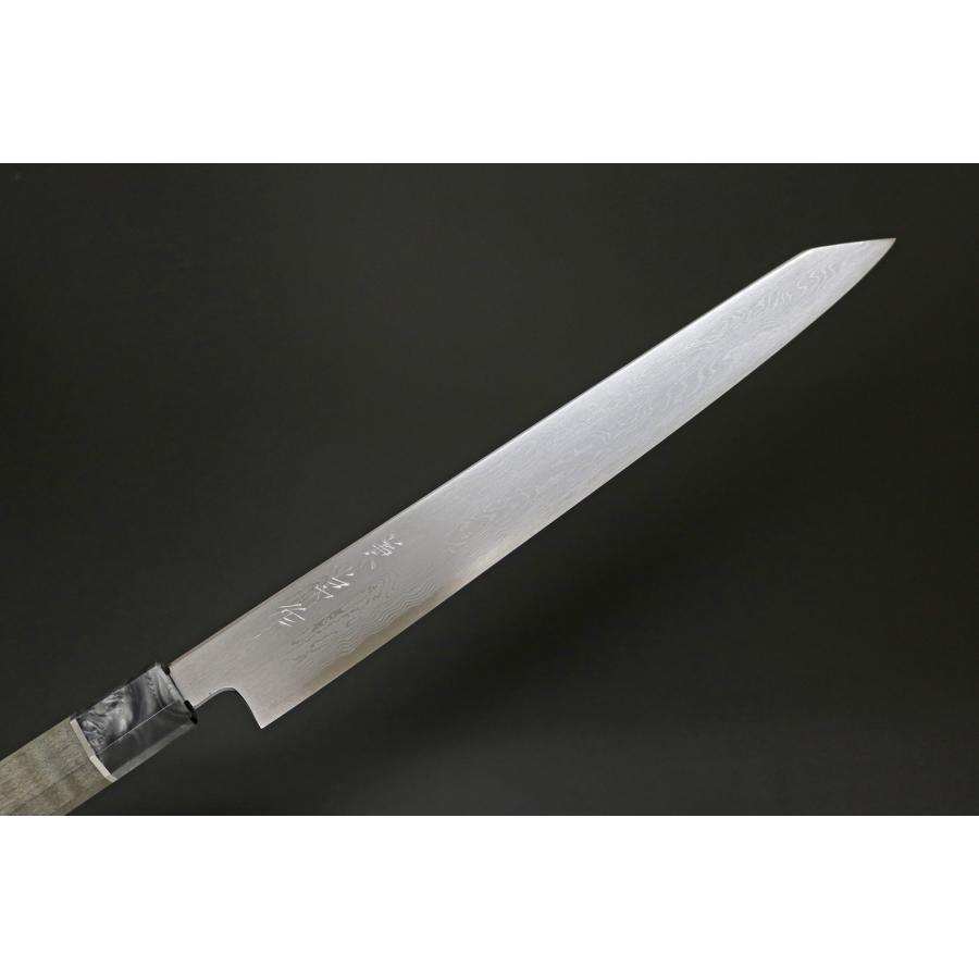 包丁 日本製 KC-453 兼常作 妖貴 YOHKI シリーズ 両刃切付柳刃