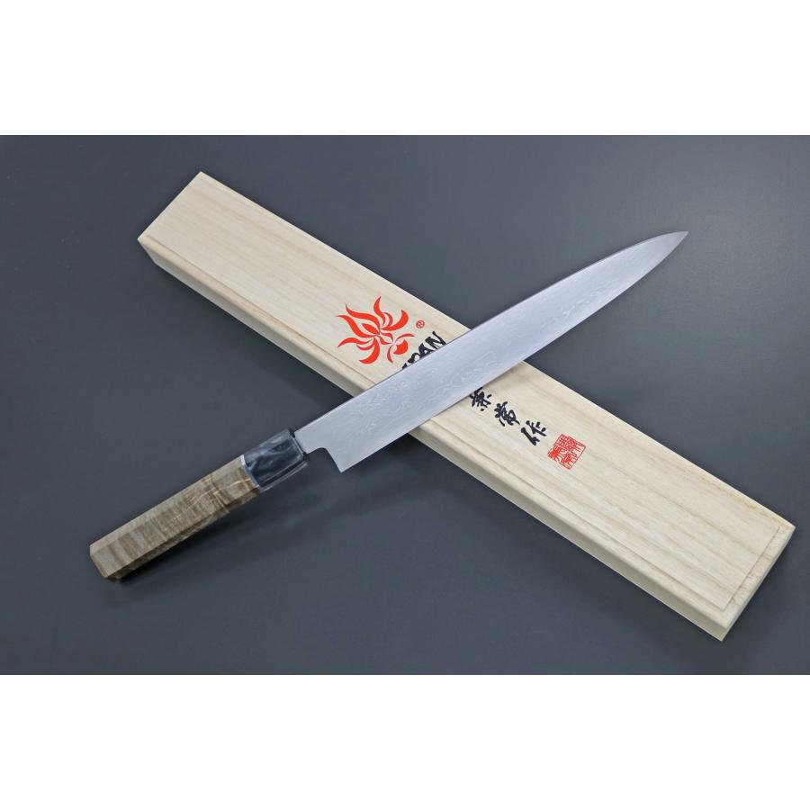 包丁 KC-455 兼常作 妖貴 YOHKI シリーズ 両刃柳刃 240mm 包丁 日本製 KC-455 兼常作 妖貴 YOHKI シリーズ 両刃柳刃 240mm