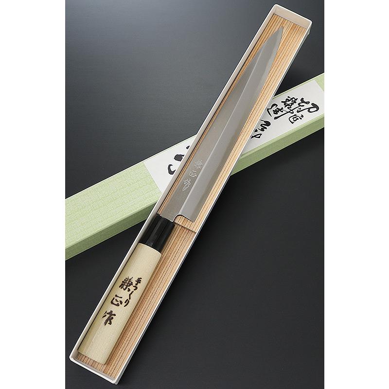 KC-715 関兼常 源兼正 口金付黒合板柄 洋出刃 240mm (本刃付)