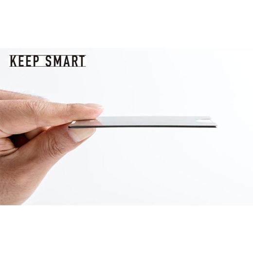 名刺入れ 薄型 金属 メンズ名刺入れ KEEP SMART キープスマート カードケース ステンレス ミニマリスト コンパクト 軽量 ビジネス |  | 07