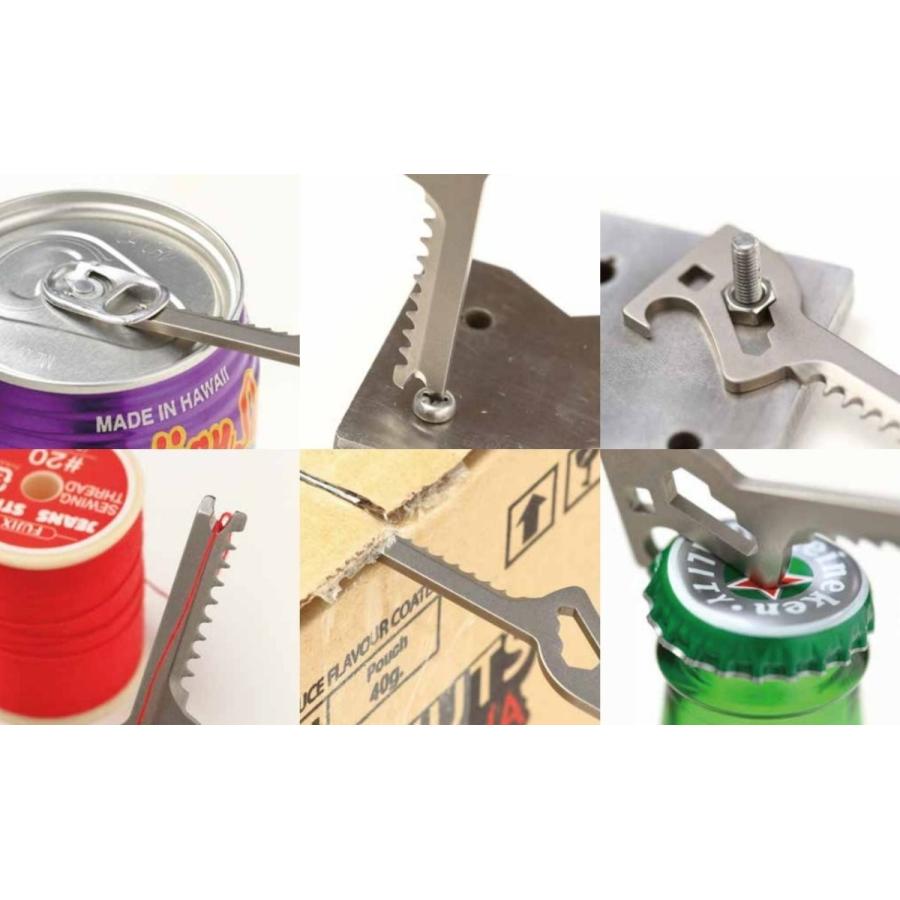 鍵型マルチツール ツカダ 鍵型便利ツール Key-Quest キークエスト 6機能 便利ツール 工具 サバイバルツール 多機能ツール |  | 04