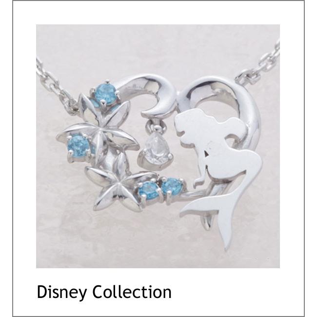 Disney（ディズニー） シルバー ネックレス リトルマーメイド アリエル