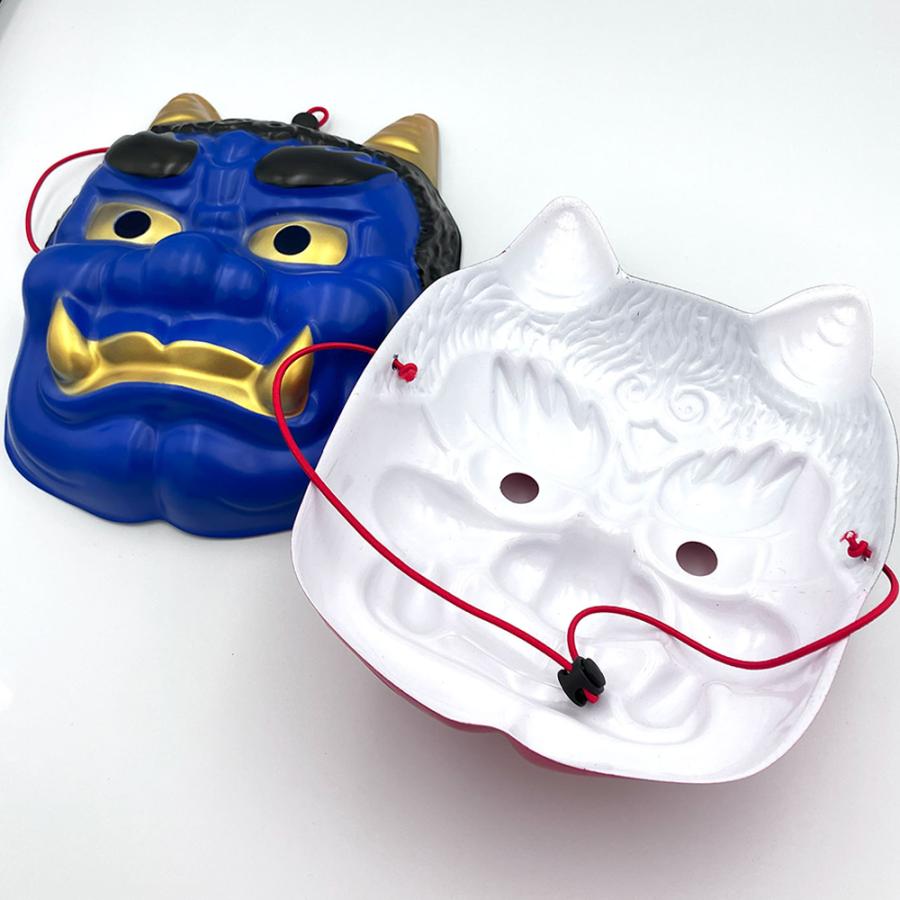 お面 鬼 きつね ひょっとこ 天狗 猫 般若 | 狐 キツネ テング ネコ