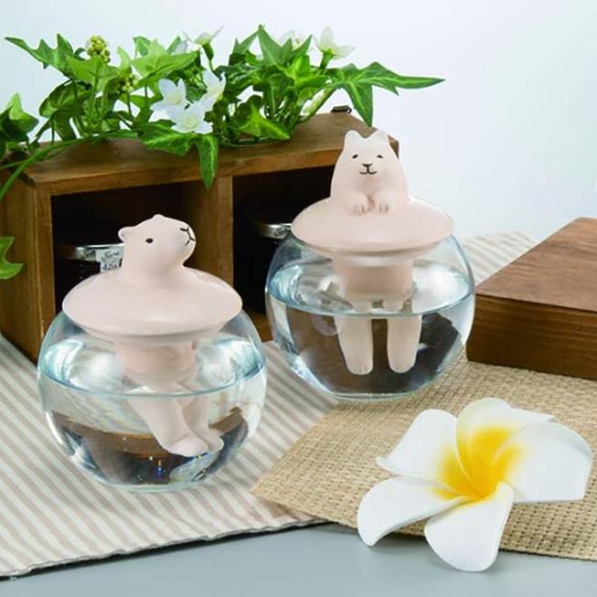 ドーム型加湿器 アニマル | 加湿器 かしつき 自然気化式 自然加湿 エコ