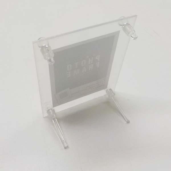 フォトフレーム チェキ用 透明 | チェキ 86×54mm トレーディングカード