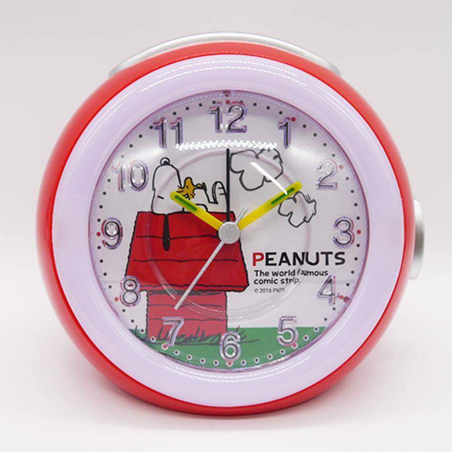 SNOOPY（スヌーピー） LED ライト付き メロディクロック | 目覚まし