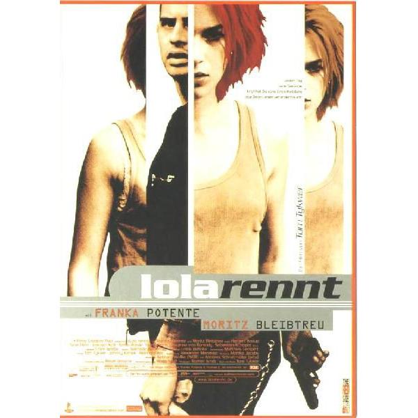 ラン・ローラ・ラン　USオリジナル映画ポスター ラン・ローラ・ラン ポスター RUN LOLA Lサイズ : バニティスタジオ