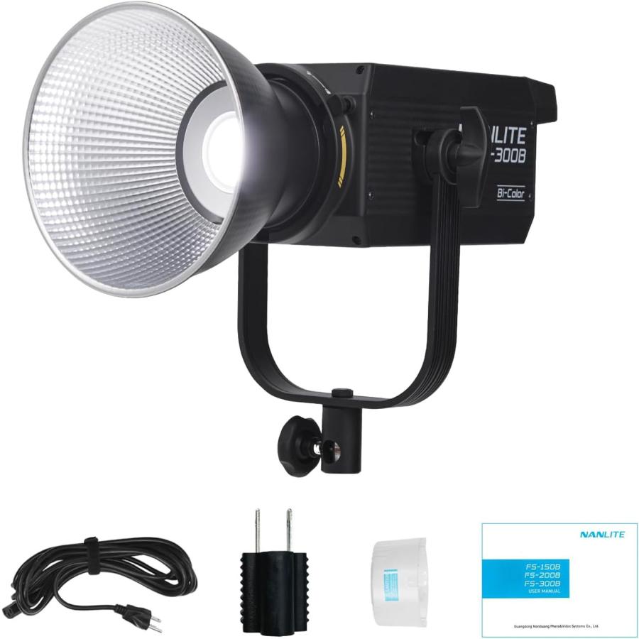 NANLITE FS-300B 撮影用ライト LEDライト 350W バイカラー 色 NANLITE FS-300B 撮影用ライト LEDライト 350W バイカラー 色