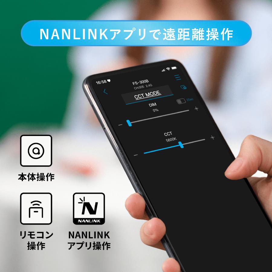NANLITE（ナンライト） NANLITE FS-300B 撮影用ライト LEDライト 350W