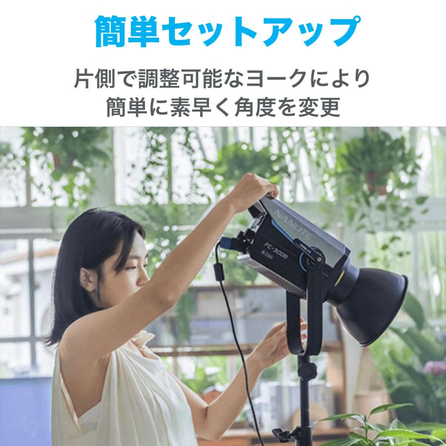 NANLITE（ナンライト） NANLITE FC-300B 撮影用ライト 350W 高出力