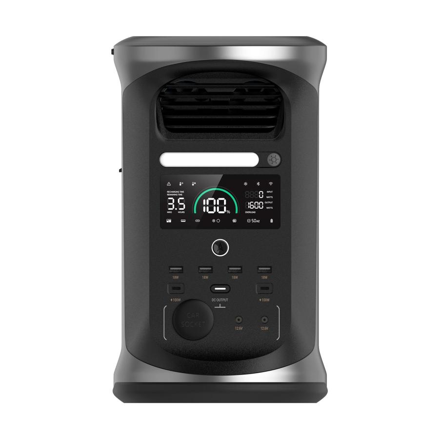 Ampace ANDES 1500 ポータブル電源 出力2000W 容量1462Wh リン酸 Ampace ANDES 1500 ポータブル電源 出力2000W 容量1462Wh リン酸
