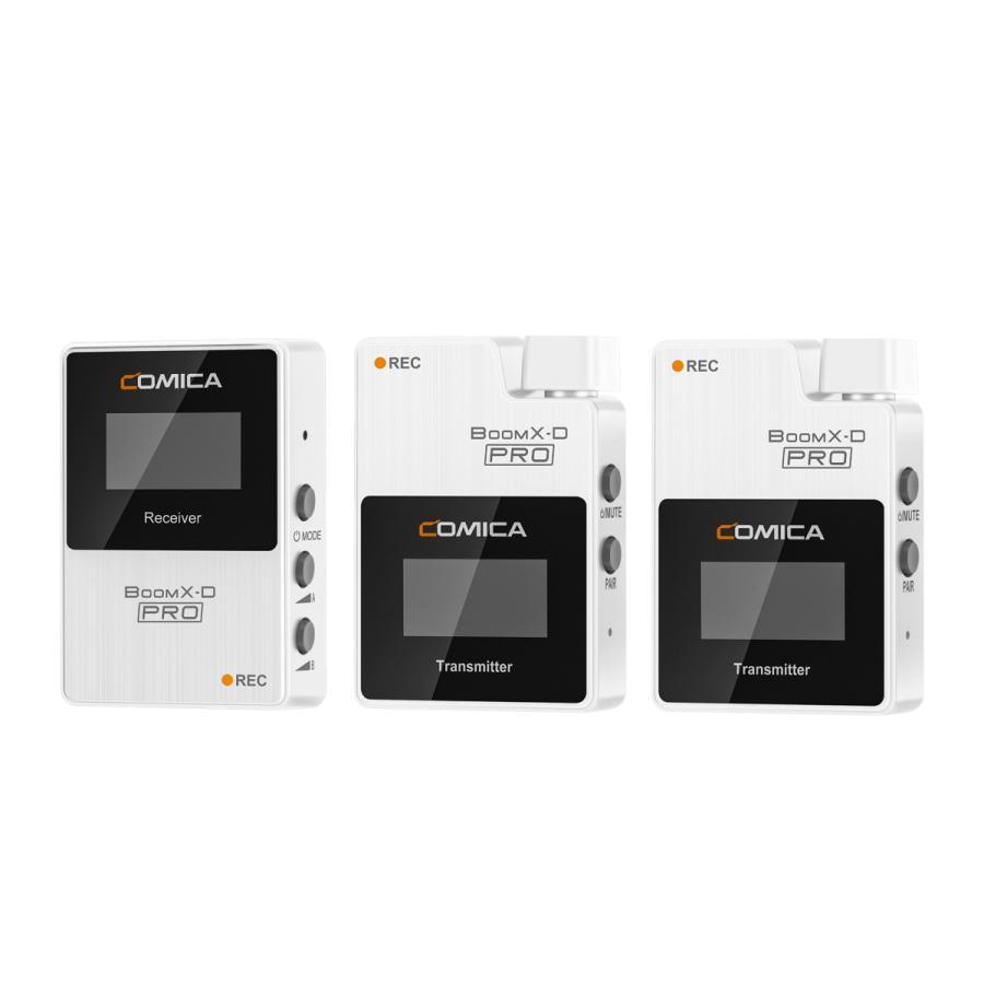 COMICA BoomX-D PRO D2 ワイヤレスマイク 無線マイク ビデオ COMICA BoomX-D PRO D2 ワイヤレスマイク 無線マイク ビデオ