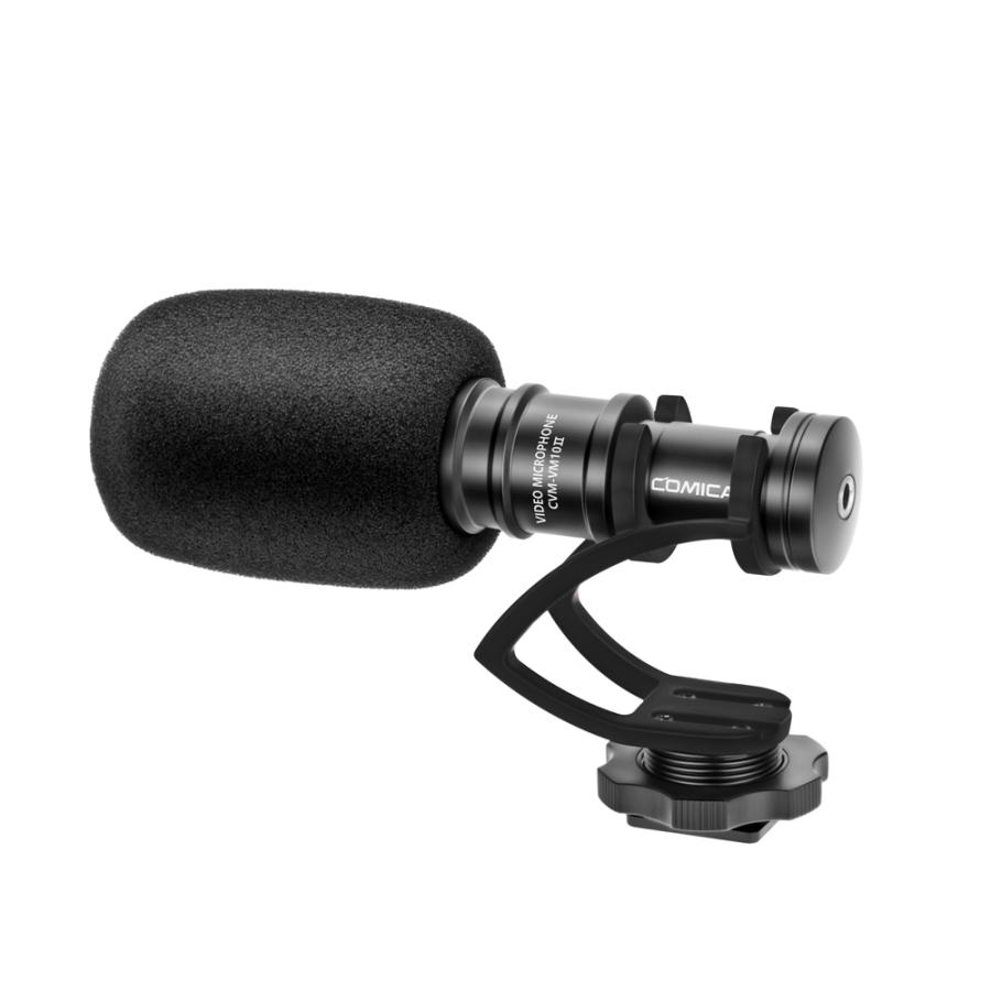 COMICA CVM-VM10-K5 スマートフォン用マイク LEDライト付属 ミニ雲台
