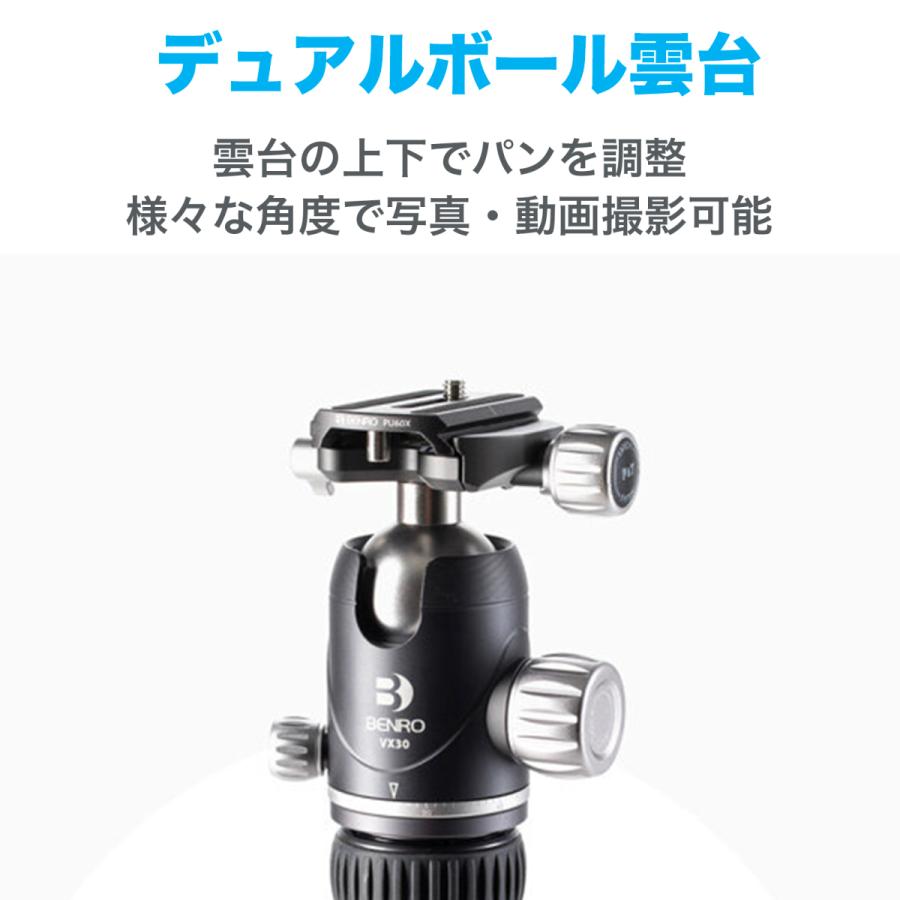 BENRO FRHN14CVX20 ベンロ ライノ カーボン三脚 自由雲台 耐荷重