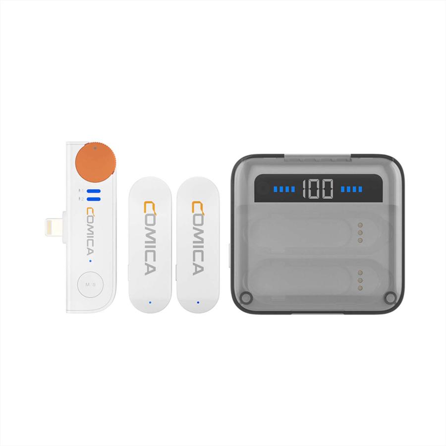 専用iPhone用ワイヤレスマイク　COMICA Vimo S-M 36578-60-