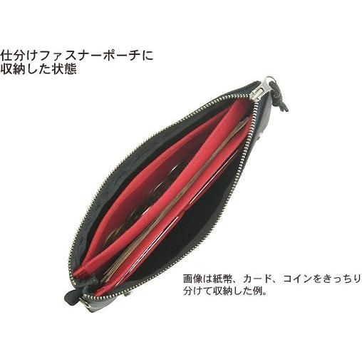 仕分けファスナーポーチ用仕分けポケット／札・カード・コイン用 