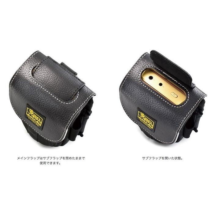 DAP や スマホ とイヤフォン の 同時収納 キャリング ケース / 155