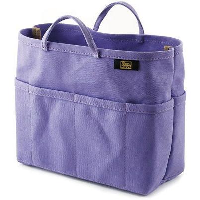 帆布 の バッグインバッグ 8号帆布 製 パープル 収納 かばん ポーチ むらさき Vb162 19 バンナイズ 通販 Yahoo ショッピング