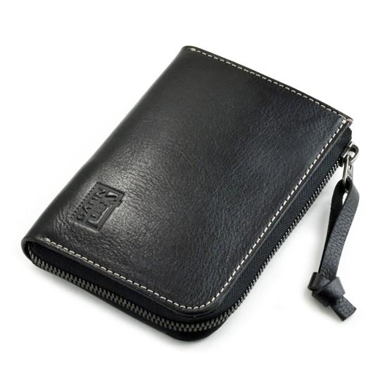 ミドルサイズ の オールインワン L型 ファスナー ウォレット 二つ折り 財布 メンズ レザー Vd976 Bo Bk バンナイズ 通販 Yahoo ショッピング