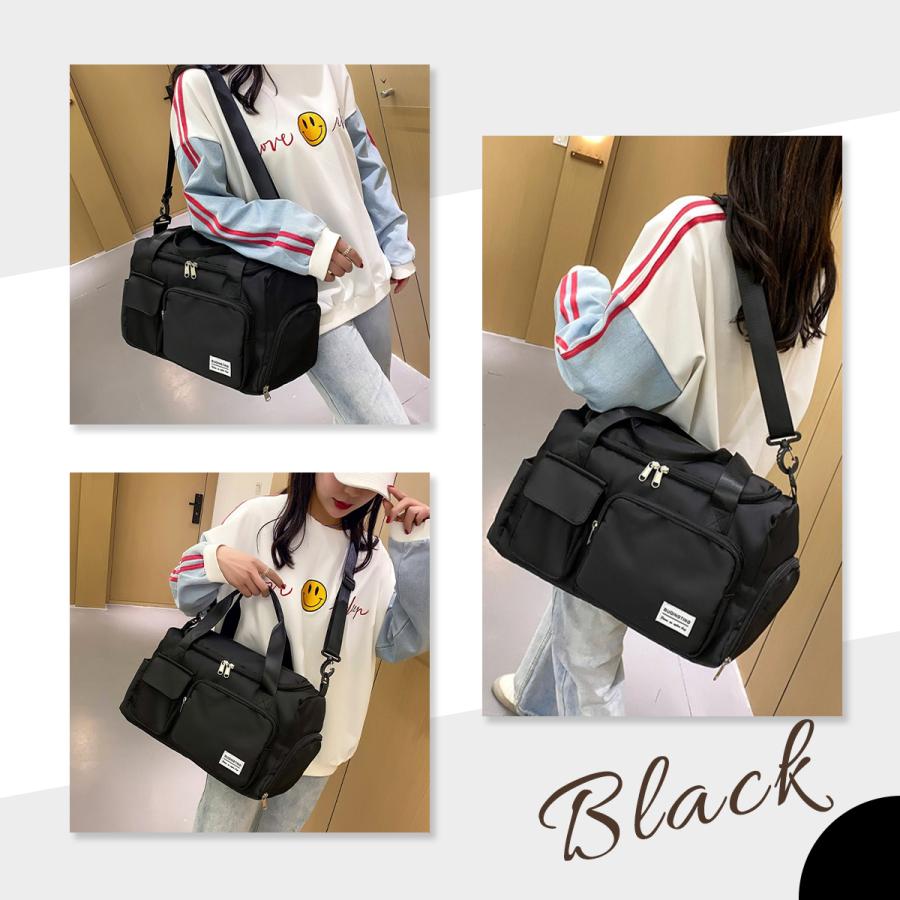 ボストンバッグ 修学旅行 旅行 メンズ レディース 大容量 女の子 1泊 2泊 スポーツ ゴルフ ジム 小学生 旅行カバン キャリー対応 機内 持ち込み 軽量 1泊 2泊 |  | 15