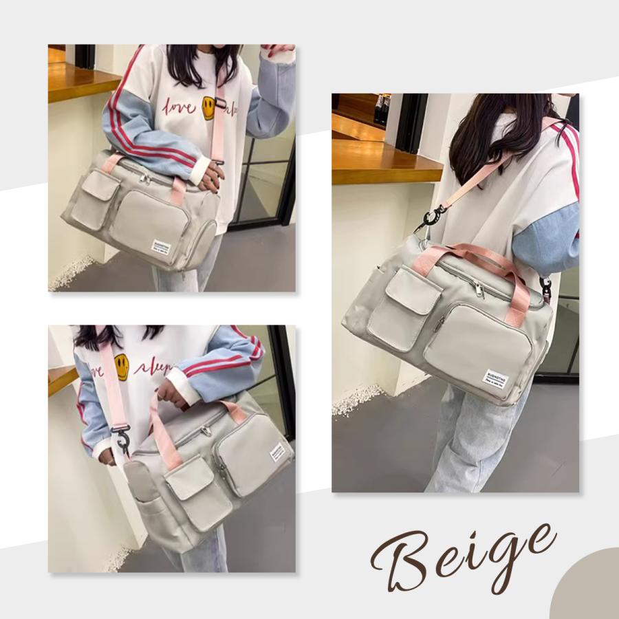 ボストンバッグ 修学旅行 旅行 メンズ レディース 大容量 女の子 1泊 2泊 スポーツ ゴルフ ジム 小学生 旅行カバン キャリー対応 機内 持ち込み 軽量 1泊 2泊 |  | 17