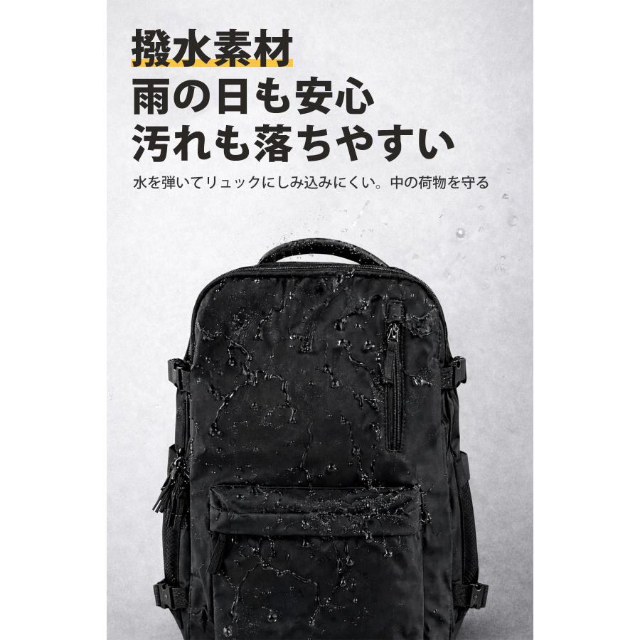 ビジネスリュック メンズ 大容量 軽量 拡張 薄型 おしゃれ pc 収納 30L 大きめ 出張 旅行 2泊3日 リュックサック カバン ビジネス 通勤 通学 |  | 08