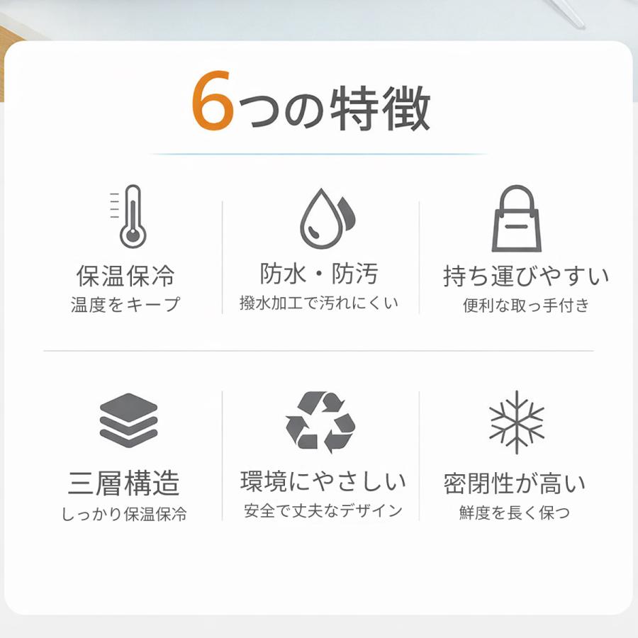 ランチバッグ お弁当バッグ 保冷 おしゃれ 無地 メンズ レディース 高校生 ペットボトル マチ 広い 防水 ファスナー 大きめ 大容量 |  | 06