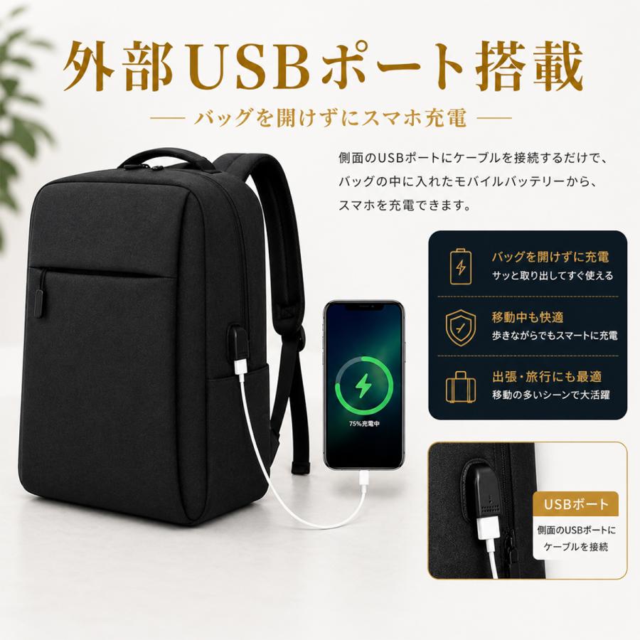 リュックサック ビジネスリュック メンズ レディース 大容量 通学 通勤 シンプル 黒 防水 おしゃれ 軽量 薄型 パソコン 旅行 スポーツ |  | 17